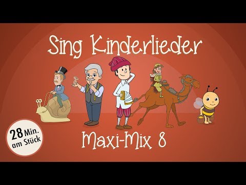 Sing Kinderlieder Maxi-Mix 8: Ri-Ra-Rutsch u.v.m. - Kinderlieder zum Mitsingen | Sing Kinderlieder