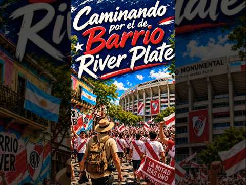Extranjero Caminando Por el Barrió de River Plate