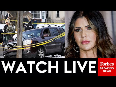 COMING UP LIVE: Kristi Noem Holds Press Briefing Following Deadly Shooting Of Woman By ICE Agent