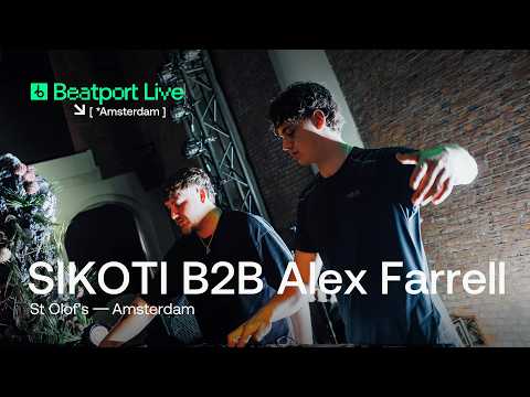 SIKOTI b2b Alex Farrell | Hard Techno Set | Sara Landry presents x @beatport Live | Amsterdam