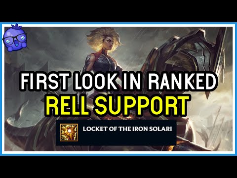 Rell is LIVE - First look with Diamond 2 Gameplay - League of Legends