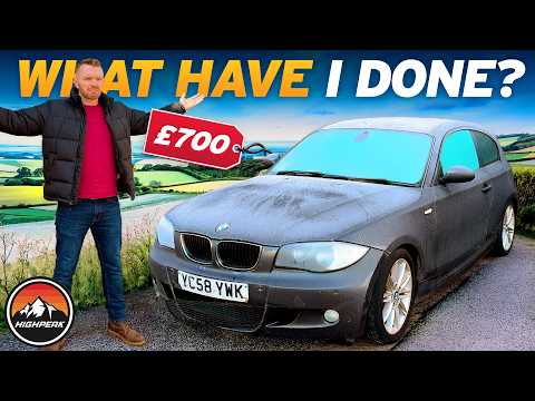 I BOUGHT A CHEAP BMW 1 SERIES FOR £700!