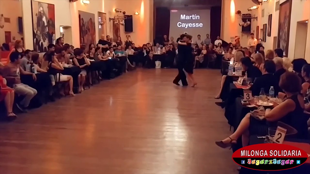 Mauge Corna y Martín Cayesse T2. Milonga Solidaria JugarxJugar