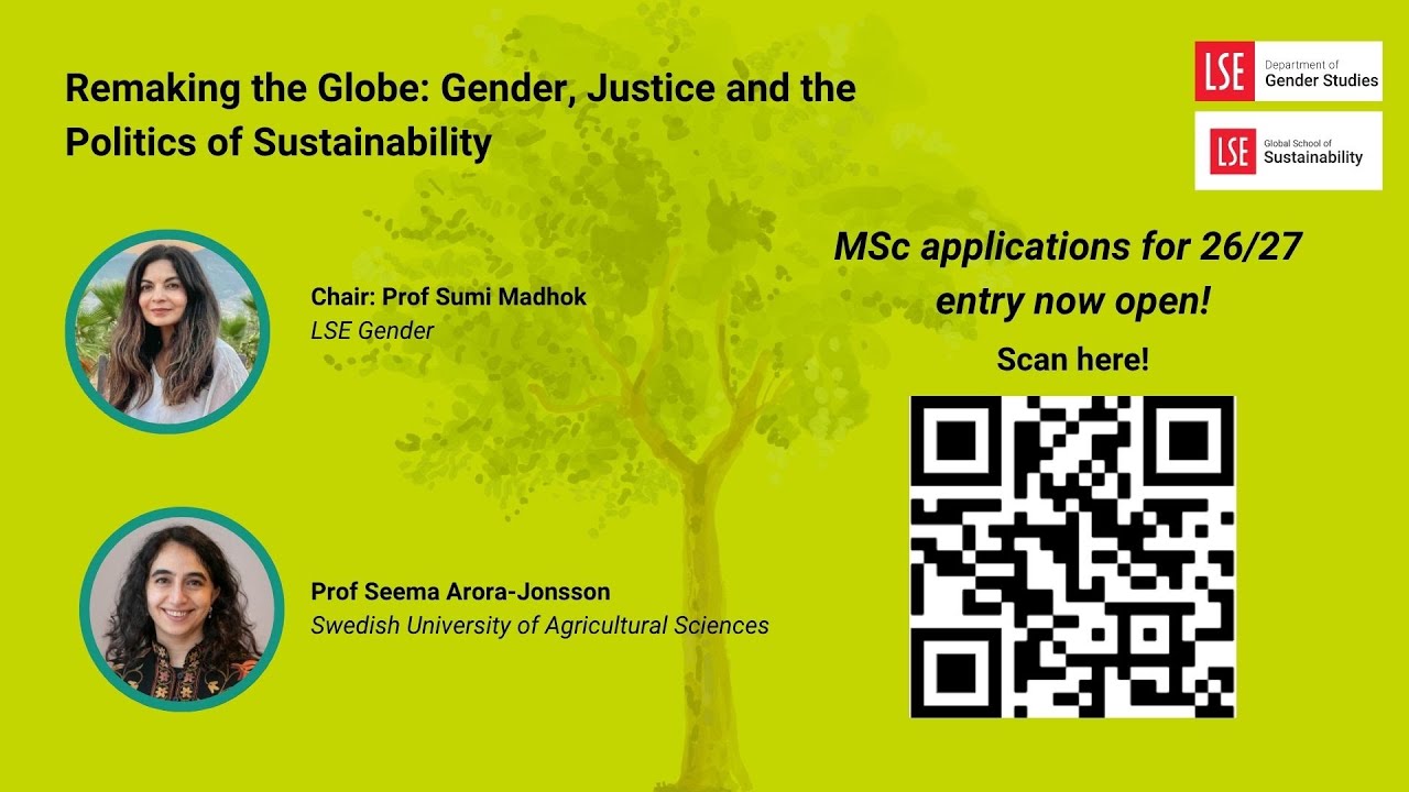 Remaking the Globe: Gender, Justice and the Politics of Sustainability