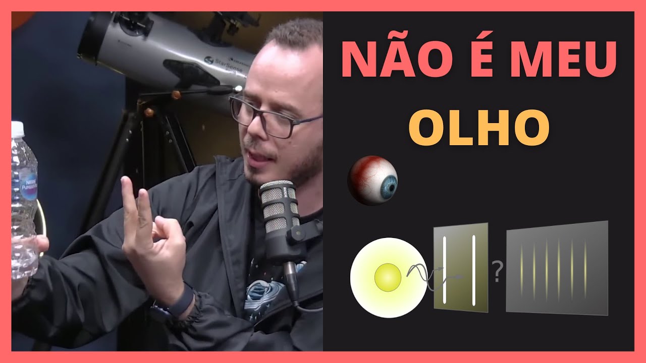 ENTENDA O QUE É OBSERVADOR NO EXPERIMENTO DA DUPLA FENDA | João Justo Pires