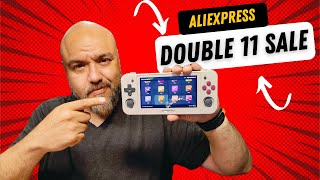 Hands on the Anbernic RG505 Double 11 Mega sale Up to 90% off AliExpress