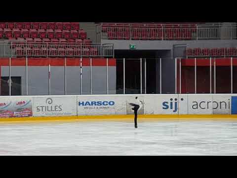 Daniel Ruis Jesenice Eiskunstlaufwettbewerb 2018