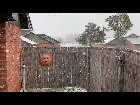 It started snowing smore’ 12/15/20