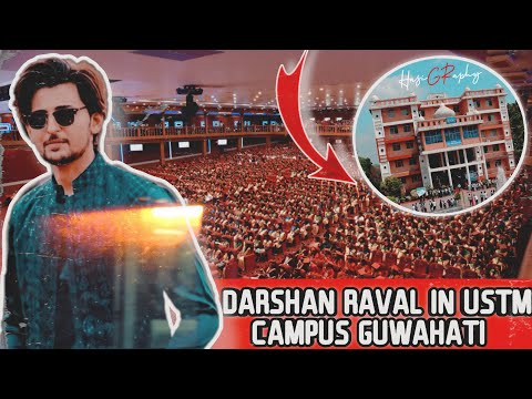 Darshan Raval concert in USTM campus guwahati 