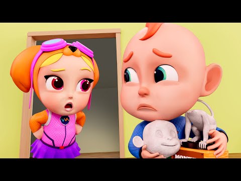 Sorry, Excuse Me Song in Wheel On The Bus | More Nursery Rhymes and Kids Songs | Rosoo - Baby Songs