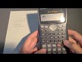 Calculate mean, variance, and standard deviation using Casio calculator