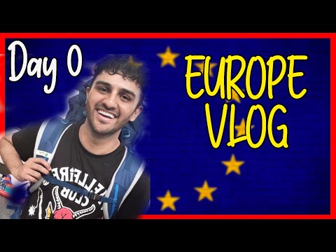 Europe VLOG 2022 - Day 0 - Preston and Dover