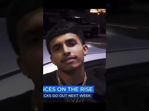 Fresno Bulldog rapper Fay3hunnit on the news talks about gas prices