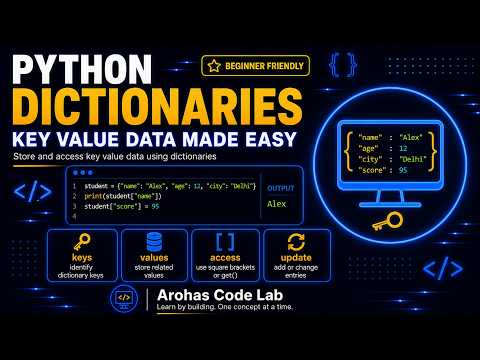 Python Dictionaries Key Value Data Made Easy