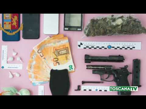 2019-06-26 QUARRATA - DROGA ARRESTI, SEQUESTRATA PISTOLA ERA IN TOMBINO