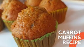 Moist Carrot Cake Muffin Recipe