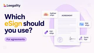 Which eSign should you use for your agreements | Leegality