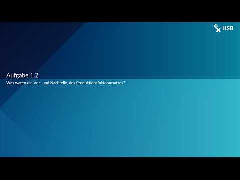 BWL WS2021 2022 - Produktionsfaktoransatz nach Gutenberg