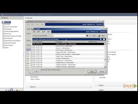 Microsoft Dynamics GP Techniques Tutorial Updating Chart of Accounts