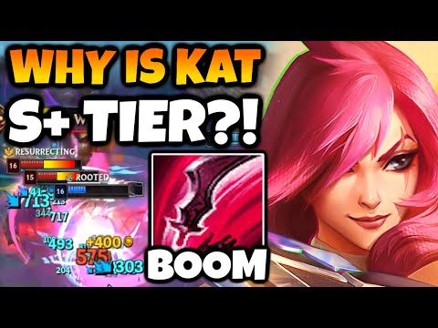 Katarina is one of the strongest Mids in High Elo. This makes no sense to me.