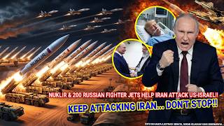 Download lagu 🔴 Tepat Malam Ini Nuklir dan 200 Jet Tempur Rusia Bantu Iran Gempur AS-Israel !? Kehancuran Tel Aviv mp3
