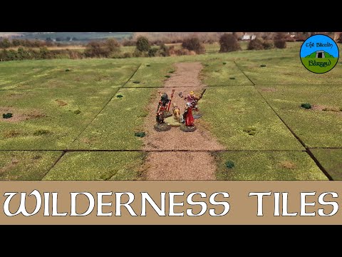 Wilderness Terrain Tiles for Dungeons and Dragons and Tabletop RPGs