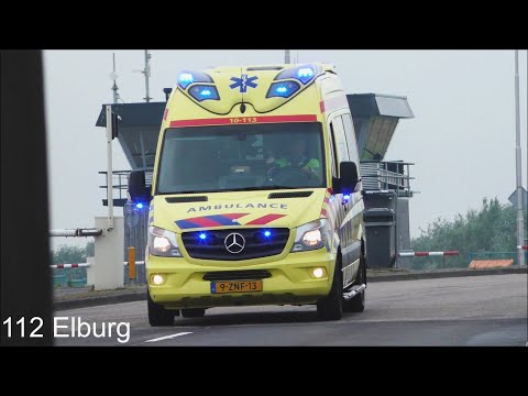 Boot blijft in haven liggen wachtend op spoedambulance 10-113
