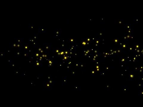 Club Visuals 559 - Golden Particles Free Background Video HD