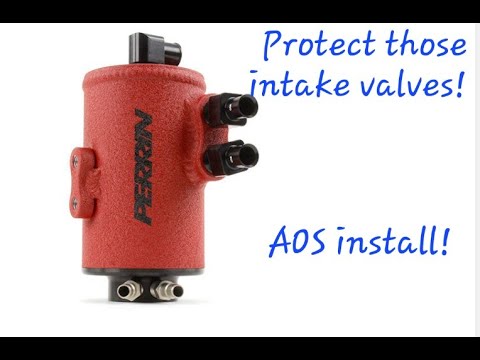 2022 WRX Perrin Air Oil Separator (AOS) Install (Plus charge pipe!)