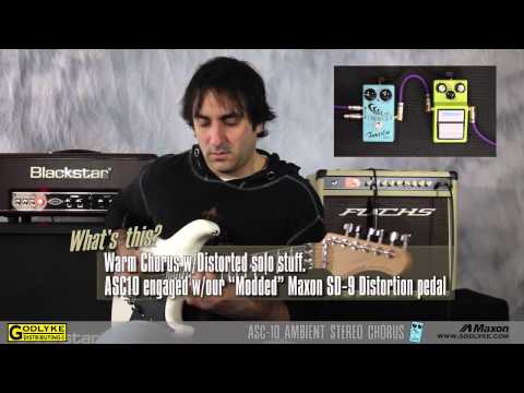 PIMPIN PEDALS' - The Great Maxon ASC10 - Compact Series - Ambient Stereo Chorus