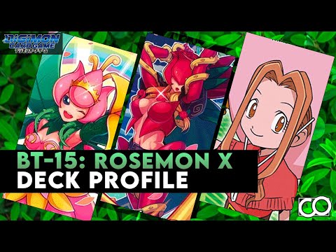 BT-15: Rosemon X-Antibody Deck Profile (Digimon Card Game)