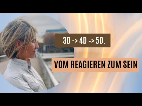 3D:  Du reagierst. 4D:  Du wählst. 5D:  Du bist ✨