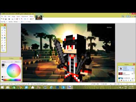 Minecraft profile picture speedart#7 Panda Boyz