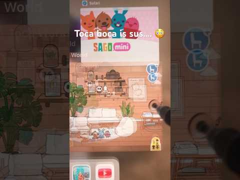 #sagomini#tocaboca 😳 toca is sus….