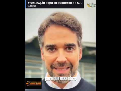 Governador Eduardo Leite atualiza sobre obra de proteção em Eldorado do Sul (DIQUE) Venha conferir
