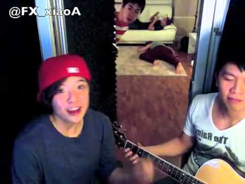 120831 f(x) Amber Weibo "Follow Me" song (微博之歌) - eng sub/translation.mp4