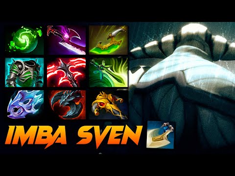 IMBA SVEN IMMORTAL KNIGHT - Dota 2 Pro Gameplay [Watch & Learn]