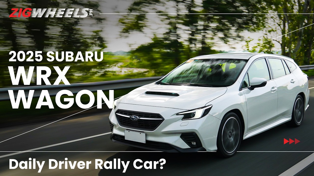 Daily Driver Rally Car? 2025 Subaru WRX Wagon Review | Zigwheels.Ph