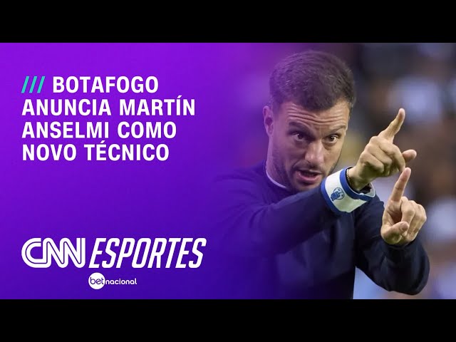Botafogo anuncia Martín Anselmi como novo treinador para 2026 | CNN NOVO DIA
