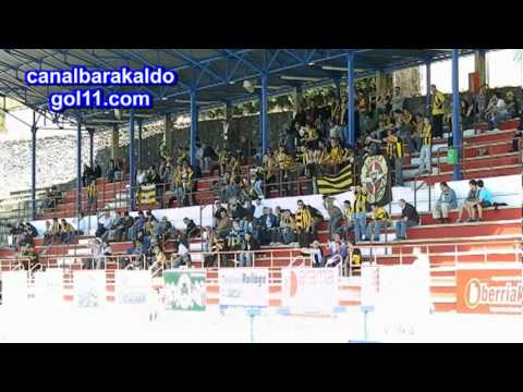 Gol11. El desplazamiento de la afición a Llodio