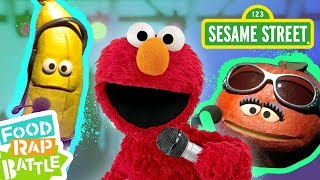 Sesame Street: Apple vs. Banana feat. Tavi Fields &amp; Phonte Coleman  | Elmo&#39;s Food Rap Battle
