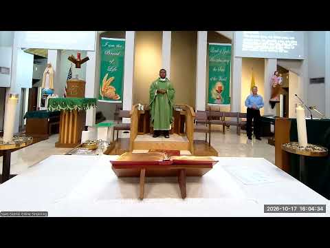 St Gabriel Catholic Church Saturday Vigil of Sunday Mass 101826