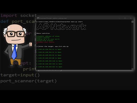 How To Make A Port Scanner In Python Using Socket Library Learn_python