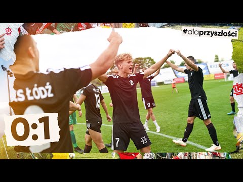 Stomil Olsztyn - ŁKS II Łódź 0:1 | SKRÓT MECZU