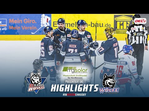 Highlights: 34. Saisonspiel - Kassel Huskies vs. EHC Freiburg
