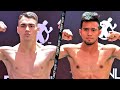 OSCAR DUARTE VS MARK BERNALDEZ - FULL WEIGH-IN & FACE OFF VIDEO