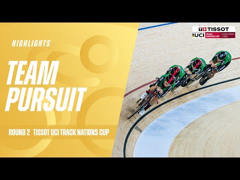 Велоспорт Team Pursuit Highlights — Hong Kong | 2024 Tissot UCI Track Nations Cup