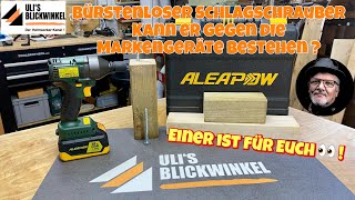 Aleapow Schlagschrauber Test ! Einer ist für Euch ! Kann er gegen Markenmaschinen bestehen ?