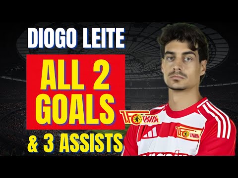 Diogo Leite - ALL 2 GOALS & ASSISTS FOR UNION BERLIN SO FAR | Skills & Highlights