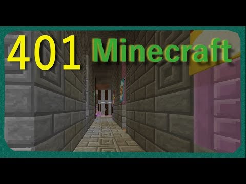 Lets play Minecraft Episode - 401 Another hallway